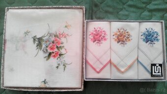 Retro kapesníky (70.- 90.léta) - dámské, dětské, pánské - 2