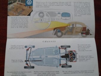 vw brouk 1953 brožura - 2