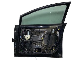 Pravé přední dveře černá LC9Z Seat Leon FR 1P 2007 - 2