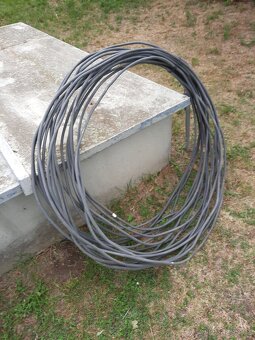 Kabel CYKY 4x6 a krycí folie - 2