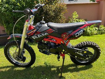 Pitbike Sky 125ccm 14"/12" černá - 2