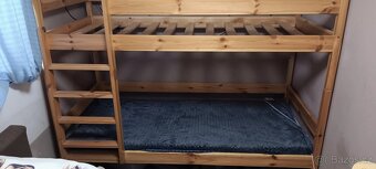 Palanda 180 x 80 , masiv borovice - 2