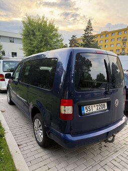 VW Caddy MAXI 4x4 1.9 TDI 77 kW – 7 míst – Bez koroze – Velm - 2