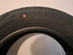 NOVÉ letní pneu 215/60 R17 H Continental 4 ks - 2
