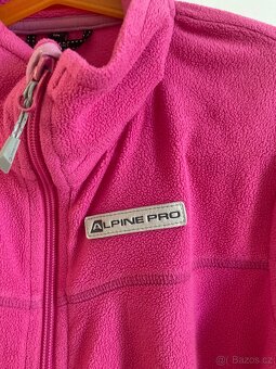 Alpine Pro flísová mikina 128/134 cm dívčí - 2