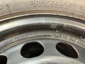 Sada zimních disků 205/60 r16 5x112 8mm - 2