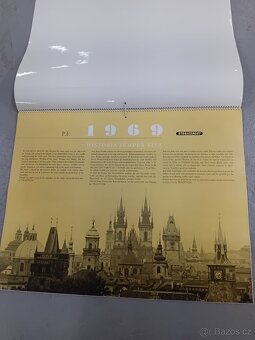 Nástěny kalendář Strojexport 1969 - 2