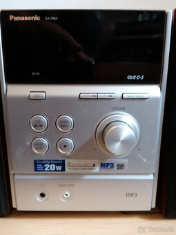 mini micro hifi vez vezicka PANASONIC SA-PM4 Radio CD Mp3 - 2