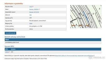 Prodej pozemku Bzenec 1261 m² - 2