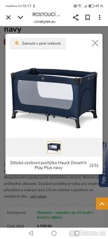 Cestovní dětská postylka - 2