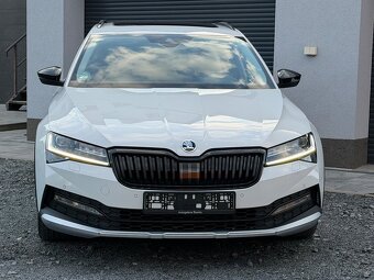 ŠKODA SUPERB SCOUT 4x4 2.0TDI 147 KW WEBASTO TAŽNÉ m2023 - 2