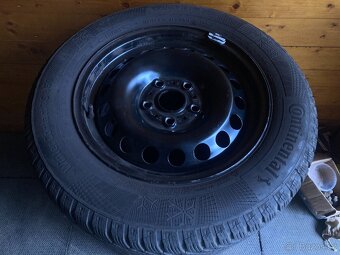 Zimní kola OCTAVIA 3 15" 5x112 CONTINENTAL 195/65R15 - 2