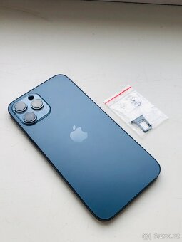 Apple iPhone 12 Pro Max Pacific Blue - Housing - OSAZENÝ - 2