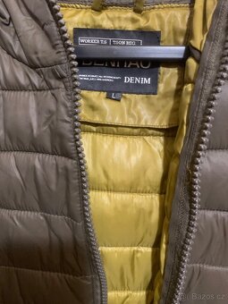 Pánská , chlapecká zimní khaki bunda, vel.L - 2