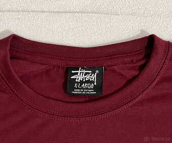 Červené Stüssy tričko - 2