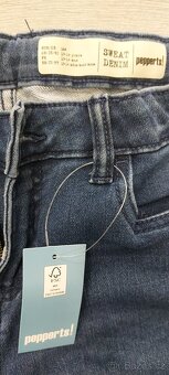 Nenošené rifle džíny vel. 164, pro štíhlou postavu - 2