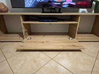 TV stolek 180 cm (dub artisan) - 2