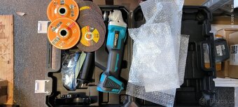 Aku Flexa 18V/125mm pro Makitu baterii - kufřík a kotouče - 2