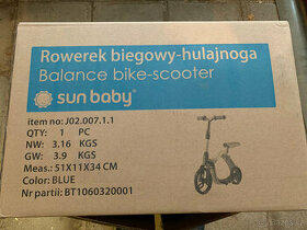 Koloběžka 360° - modrá - 2