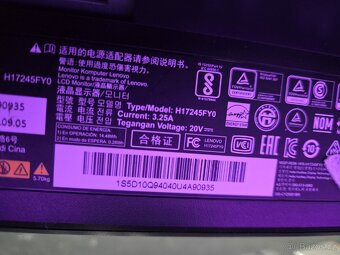 Monitor Lenovo Legion 24' 144hz full hd - 2