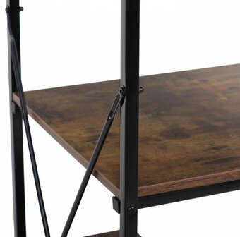 Počítačový stůl s regálem - 2