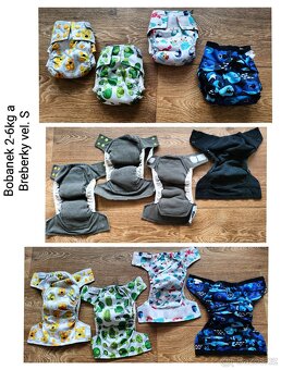 Látkové pleny - výhodný set pro začátečníky/na zkoušku - 2