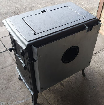 Prodám litinová kamna LEDA BRÜSSEL - 2