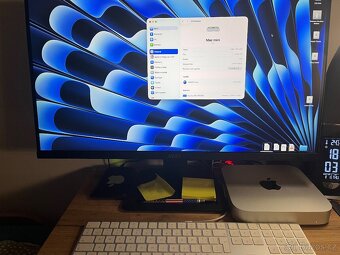 Prodá nový set Mac mini s monitorem a klávesnicí - 2