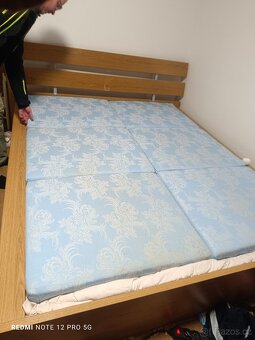 Manželská postel 160x200 - 2