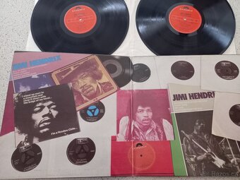 Jimi HENDRIX „2 LP Singles Album“ /Polydor 1983/rozkl obal, - 2