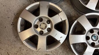 Hliníková sada kol pro Octavia 2 - 2