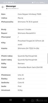 Dětské kolo Core Nipper 20", černý mat s růžovou , 8.2kg - 2