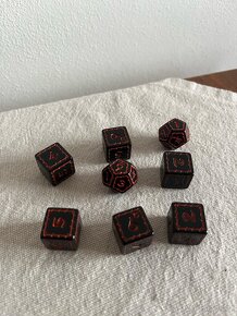 The One Ring - Black Dice Set - 2