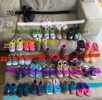 Prodám boty vel. 19-26, Geox, scheckers, Nike... - 2