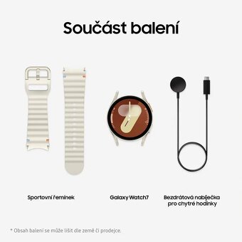 Samsung Galaxy watch 7 nové - 2