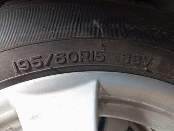 Prodám ALU kola Ford s pneumatikami - 2