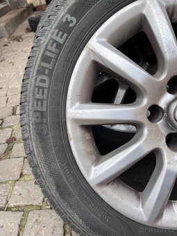 Alu disky + letní pneumatiky 205/55 R 16 H | Opel Zafira - 2
