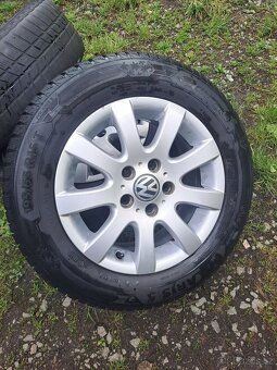 Alu kola 5x112 originál VW 195/65 R15 - 2