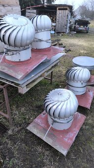 prodám ventilační turbíny , použité - 2