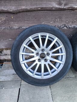 Disky 15 5x100 plus letni pneu - 2