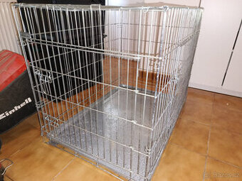 Prodám rozkládací Klec pro psa,košku,zvíře 92x62x70 cm - 2