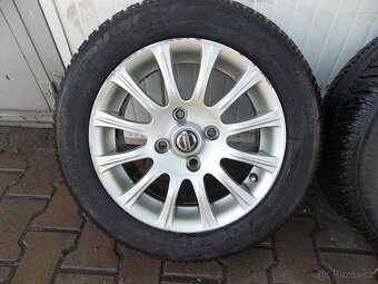 15" alu Nissan + letní pneu 185/65 R15 88T - 2