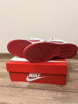 Boty Nike dunk low university White/Red - 2