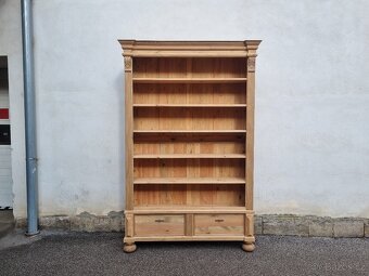 LUXUSNÍ VELKÁ KNIHOVNA-OBCHODNÍ REGÁL 270 cm - 2