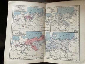 Dva starožitné školní atlasy - 2