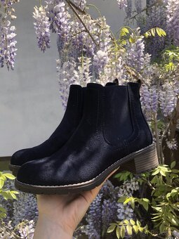 Černé podzimní kotníkové boty, Graceland - vel. 37 - 2