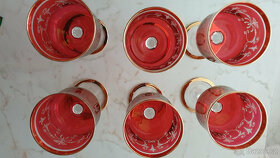 Staré skleničky 6 kusů - 2