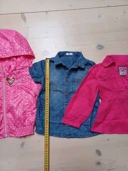 Letní bunda, kalhoty, košile 86 - 92 - 2