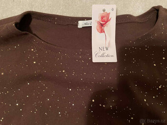 Dámské teplejší šaty, vel. S-XL - nové - 2