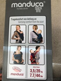 Manduca Black Line Absolute Blue - 2